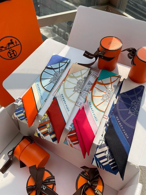 Hermes silk ribbon hm0301